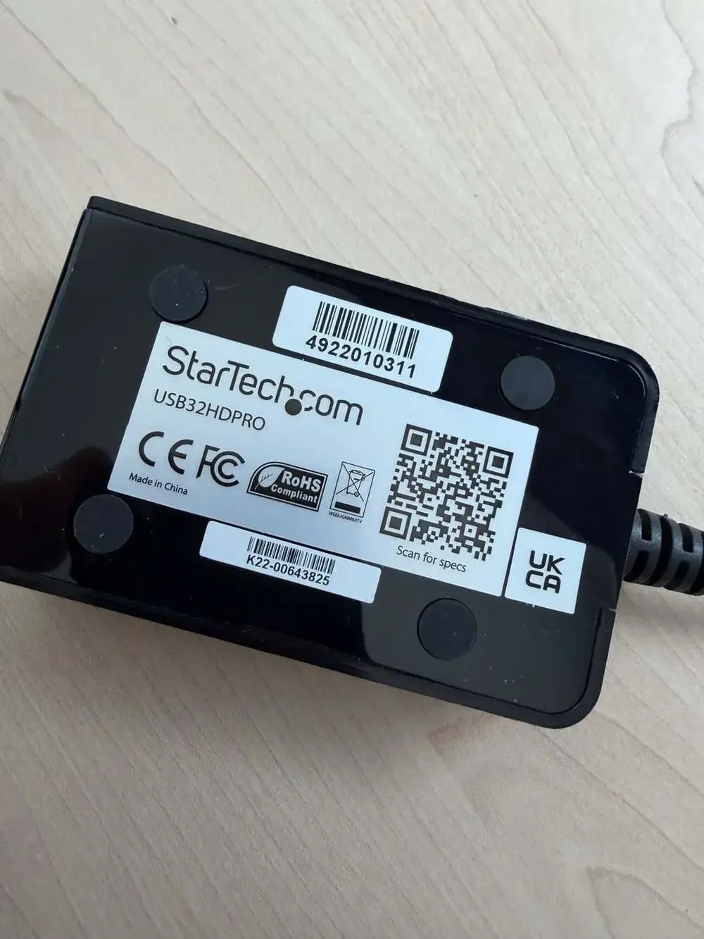 StarTech.com USB32HDPRO USB 3.0 to HDMI External Video Graphics Adapter